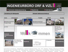 Tablet Screenshot of ing-orf-vizl.de